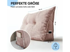 Björn&Schiller Rückenkissen 70 cm mit Waschbarem Bezug