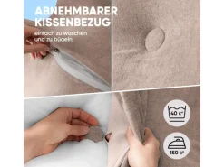 Björn&Schiller Rückenkissen 70 cm mit Waschbarem Bezug