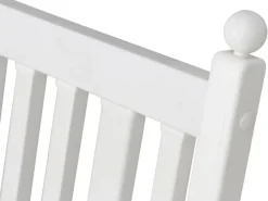 Blome Sitzbänke^2er Bank Hohenzollern Weiß 69 cm x 115 cm x 88 cm