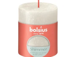 Bolsius Rustik-Kerze Shimmer 80/68 mm