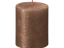 Bolsius Kerzen^Rustik-Kerze Shimmer 80/68 mm