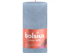 Bolsius Rustik-Kerze Shine Winter Edition Ø 6,8 cm x 13 cm