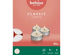 Bolsius Ostern|Kerzen^Teelichter in Box Brenndauer 6 Stunden 40 Stück