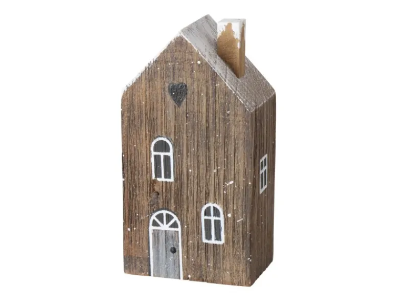 Boltze Dekorative Figuren^Deko-Aufsteller Houses Klein 2-fach Sortiert 12 x 4,5 x 6,5 cm Mehrfarbig