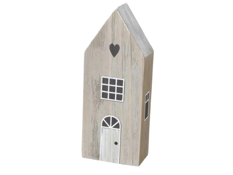 Boltze Dekorative Figuren^Deko-Aufsteller Houses Mittel 2-fach Sortiert 18,5 x 6 x 9 cm Mehrfarbig