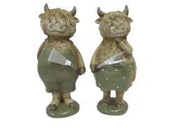 Boltze Dekorative Figuren^Figur Andrus 2-fach Sortiert 19 cm x 8 cm x 8 cm Multicolor