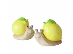 Boltze Figur Zitro 2-fach Sortiert 95 cm x 8 cm x 115 cm Gelb