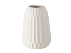 Boltze Home Vase Cucita 2-fach Sortiert Ø 15 cm x 21 cm Beige-Weiß