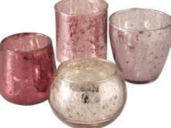 Boltze Home Windlicht Marent 3-fach sortiert