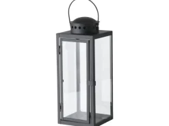 Boltze Laterne Ferro 33 cm x 12 cm x 16 cm Schwarz