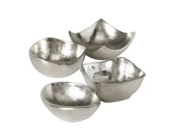 Boltze Schale Phillina 4-fach Sortiert Silber