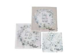 Boltze Tischtücher|Papier Servietten^Servietten Eukana 3-fach sortiert 20 Stück