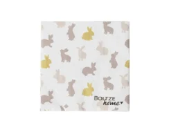 Boltze Servietten Tinka 2-fach Sortiert 3 cm x 165 cm x 165 cm Weiß-Beige