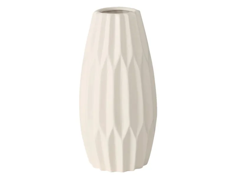 Boltze Vasen^Vase Aquarel 2-fach Sortiert 26 cm x 11 cm x 26 cm Weiß