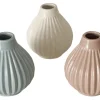 Boltze Vase Trio 11 cm x Ø 10 cm Farbenauswahl