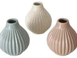 Boltze Vase Trio 11 cm x Ø 10 cm Farbenauswahl