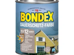 BONDEX Dauerschutz-Farbe -Platinium seidenglänzend 750ml
