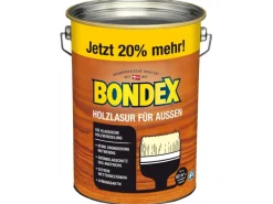 BONDEX Holzlasur für Außen seidenglänzend 4,8 l