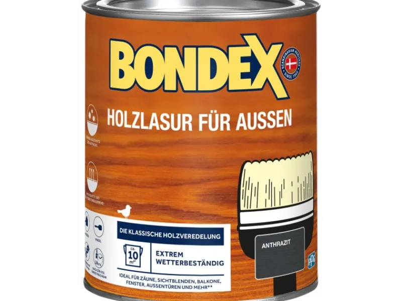 BONDEX Holzfarben^Holzlasur für Außen 750 ml