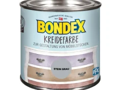 BONDEX Kreidefarbe Steingrau 500 ml