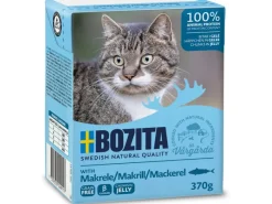 Bozita Katzen-Nassfutter Häppchen in Gelee Makrele 370 g