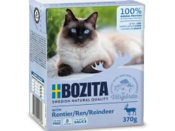 Bozita Katzenbedarf^Katzen-Nassfutter Häppchen in Soße Rentier 370 g