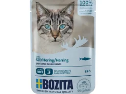 Bozita Katzen-Nassfutter Pouch HiS Hering für Katzen 85 g