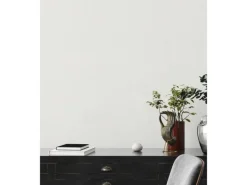 Bricoflor überstreichbare Tapete mit Dezentem Muster Uni Vliestapete zum überstreichen Weiße Wandtapete aus Vlies