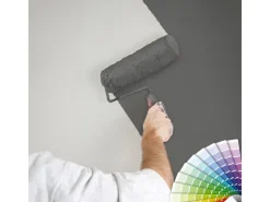 Bricoflor Überstreichbare Tapeten^Deckentapete aus Vlies Ideal für Wohnzimmer und Schlafzimmer überstreichbare Tapete für Decke mit Dezenter Struktur