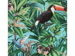 Bricoflor Dschungel Tapete mit Tropischem Motiv Bunte Tapete Perfekt Fürs Wohnzimmer