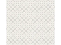 Bricoflor Geometrische Tapete überstreichbar Weiße Vlies Mustertapete Zum überstreichen für Büro und Schlafzimmer Einfarbige Vliestapete Skandinavisch