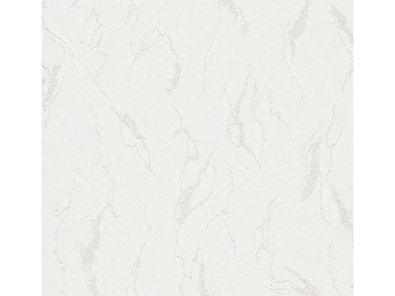 Bricoflor Dekorative Tapeten^Helle Tapete in Marmoroptik Papier Marmortapete Schlicht Ideal für Flur und Schlafzimmer Marmor Papiertapete in Weiß Grau