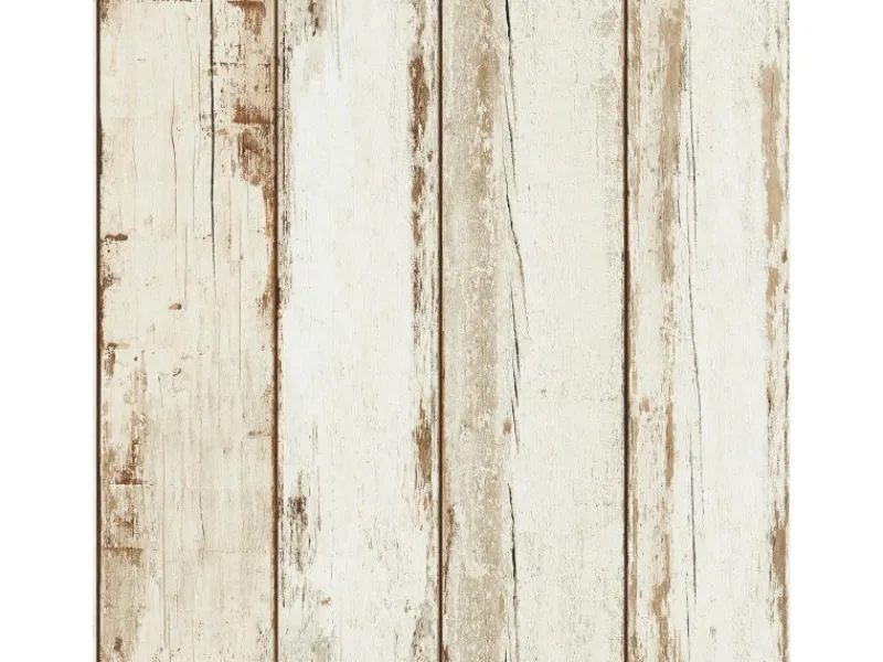 Bricoflor Dekorative Tapeten^Holz Tapete für Schlafzimmer im Vintage Stil Shabby Chic Tapete in Holzoptik in Weiß Landhaus Vliestapete im Maritimen Stil
