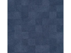 Bricoflor Karierte Tapete Dunkelblau Vliestapete Mit Karomuster Für Schlafzimmer Und Küche Vlies Mustertapete Geometrisch