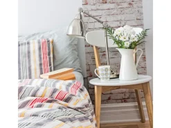 Bricoflor Dekorative Tapeten^Klinkerstein Tapeten Panel Industrial Style Tapete Selbstklebend in Steinoptik Vliestapete für Küche und Büro im 3D Backstein Design