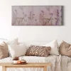 Bricoflor Wanddekoration^Lavendel Bild Auf Leinwand Blumenwiese Wandbild In Flieder Lila Ideal Für Schlafzimmer Und Küche Provence Leinwandbild Mit Lavendelfeld