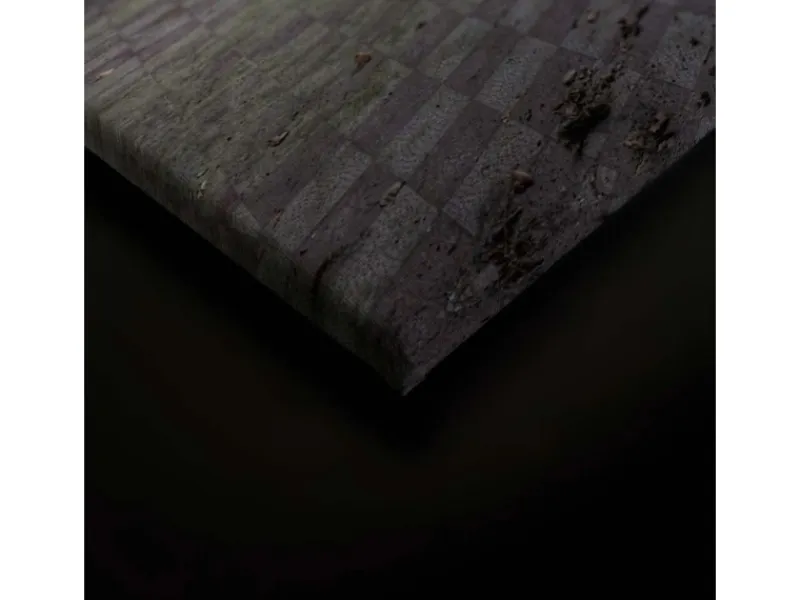 Bricoflor Lost Places Bilder Auf Leinwand Villa Bild Historisch Für Wohnzimmer Und Schlafzimmer Vintage Wandbild In 120 X 80 Cm