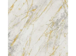 Bricoflor Dekorative Tapeten^Marmor Tapete Weiß Gold Grau für Wohnzimmer und Schlafzimmer Scheuerbeständige Vliestapete in Marmoroptik mit Vinyl