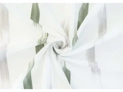 Bricoflor Transparenter Vorhang mit Verdeckten Schlaufen Steen