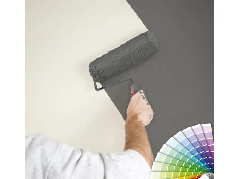 Bricoflor Uni Tapete Hell Weiße Vliestapete Einfarbig zum überstreichen Wohnzimmer und Schlafzimmer Wandtapete mit Vinyl überstreichbar