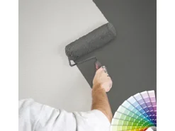 Bricoflor Vlies Strukturtapete Weiß Uni Tapete mit Struktur zum überstreichen Einfarbige Vliestapete Schlicht mit Vinyl überstreichbar