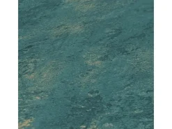 Bricoflor Dekorative Tapeten^Vliestapete in Grün Gold Uni Tapete in Betonoptik in Smaragdgrün mit Metallic Effekt Ideal für Wohnzimmer und Badezimmer