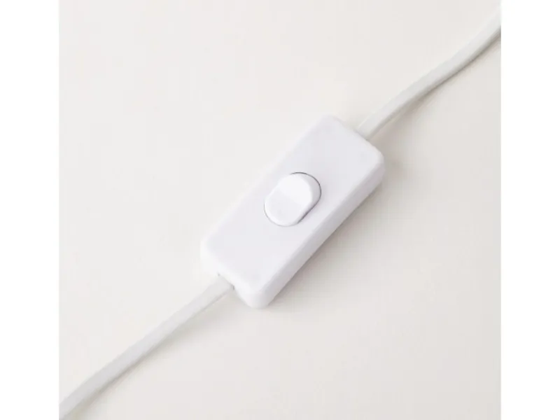 Brilliant Tischlampe Yan E27 Weiß 29 cm