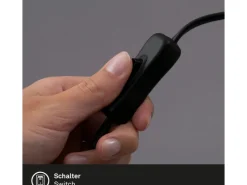 Briloner Metallregale|Regale Schwarz^Klemmleuchte Krampo Schwarz