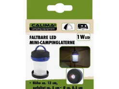 CALIMA Mini-Campinglaterne LED Faltbar