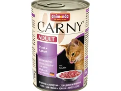 Animonda Katzenbedarf^Carny Katzen-Nassfutter Adult Rind und Lamm 400 g
