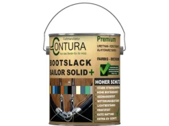 CONTURA Bootslack Farbig Yacht Buntlack Metall Holz GFK Boot Glänzend 2,5 Liter RAL 8017 Analog