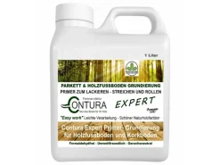 CONTURA Speziallacke|Grundierung^Expert Parkettlack Grundierung Treppenlack Parkettgrund Holzgrundierung 1 Liter