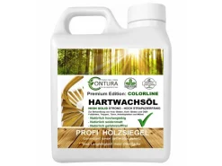 CONTURA Hartwachsöl Colorline FARBIG Fußbodenöl Parkettöl Möbelöl Holzöl 1 Liter 06 Vintage Grey