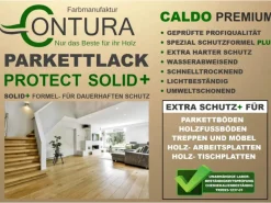 CONTURA Premium Protect Parkettlack Treppenlack Dielenlack Fußbodenlack Matt 5 Liter